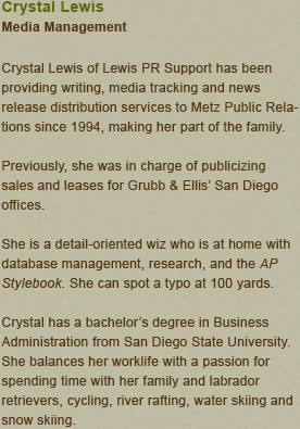 Crystal's info