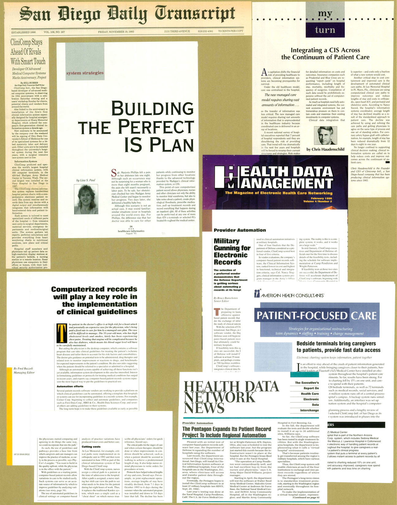 CliniComp New Clippings